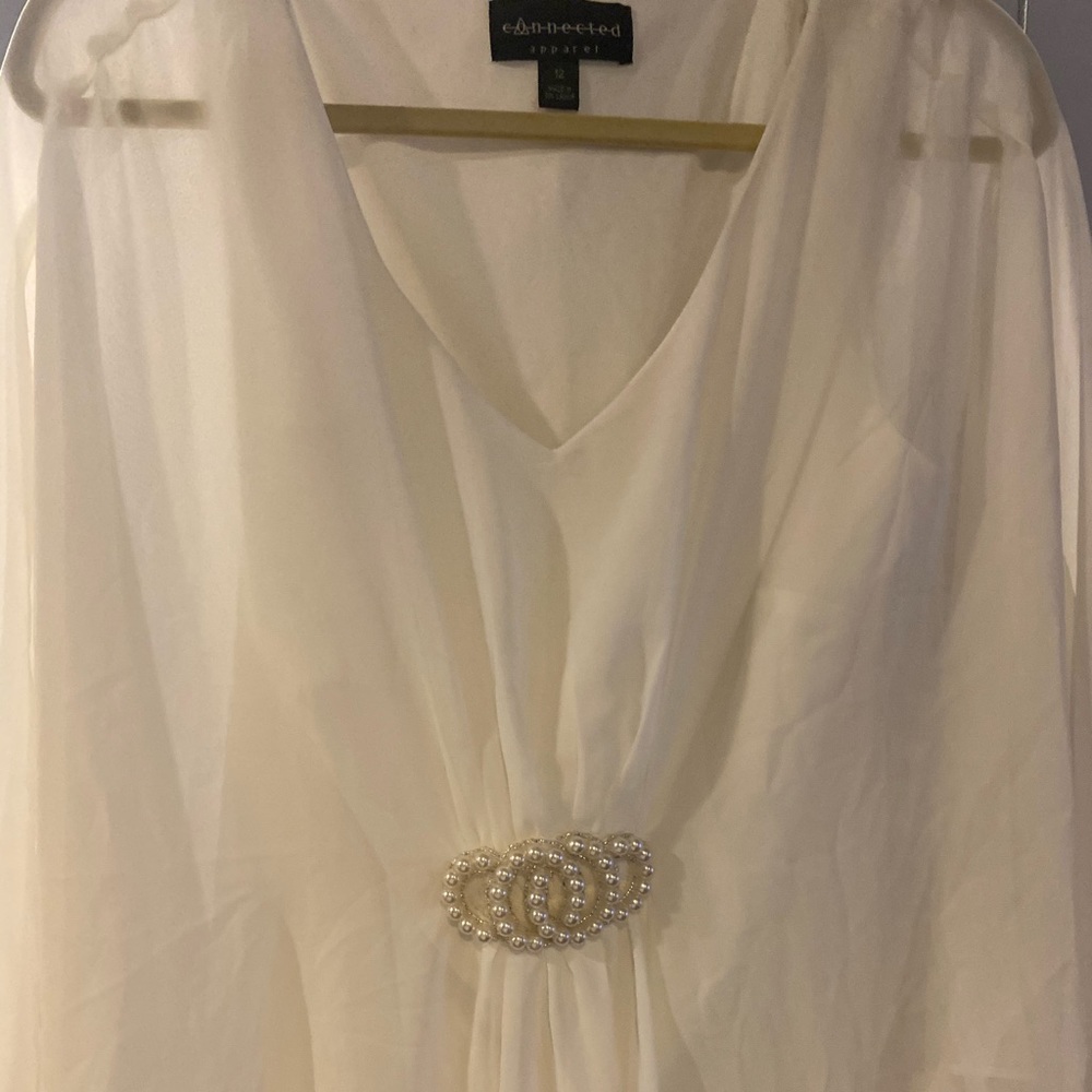 Elegant white dress